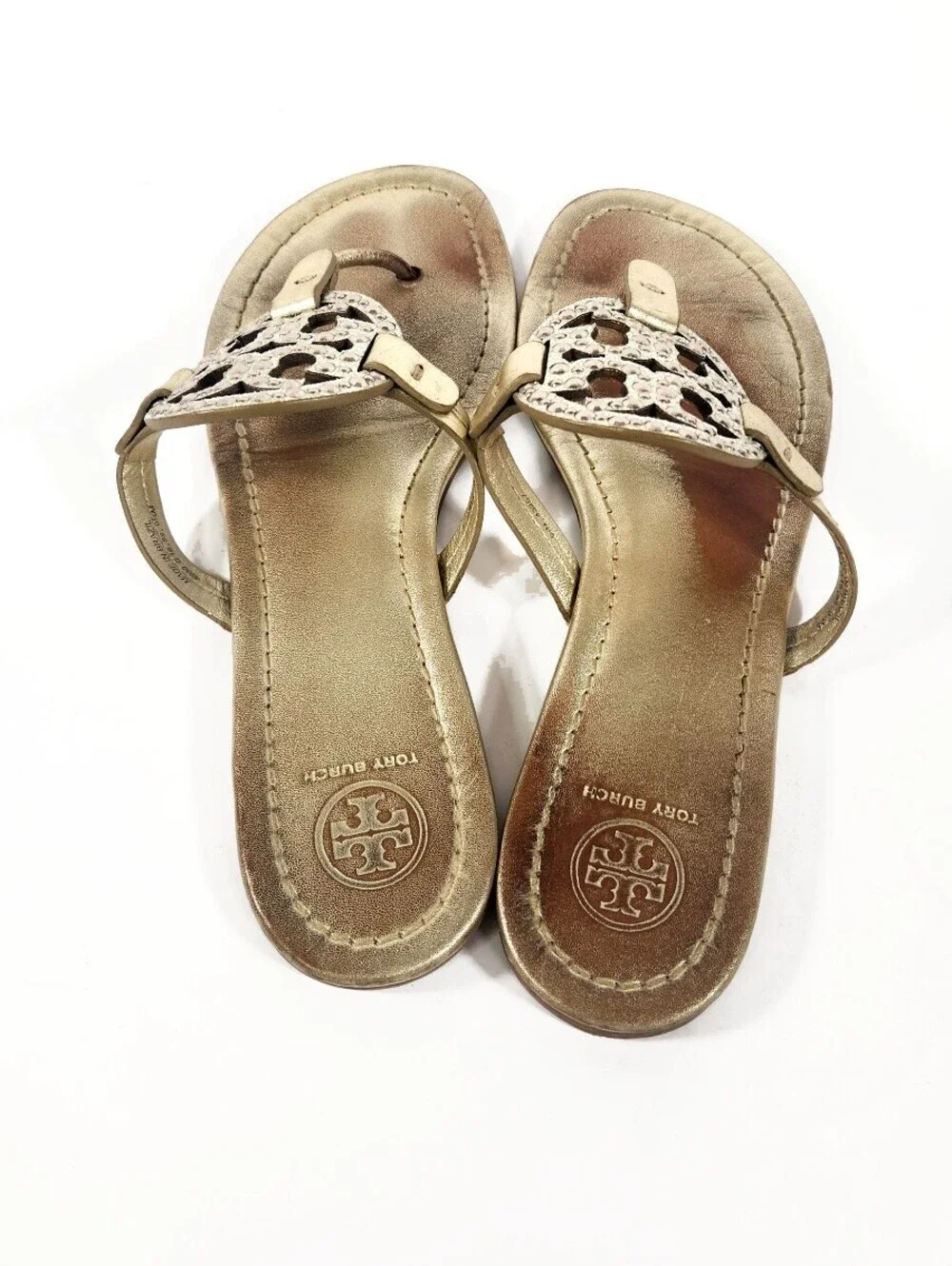 Tory Burch champagne gold